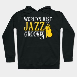 Jazz Theme With Bass Player Hoodie